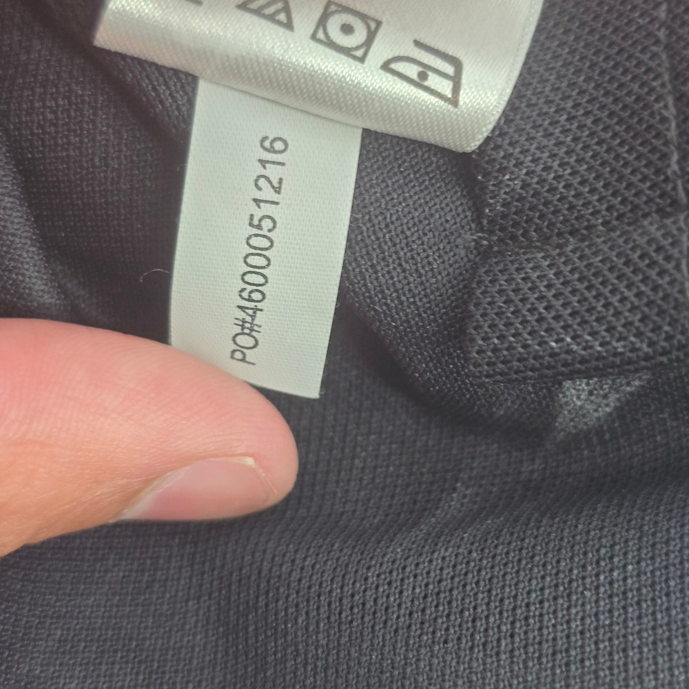 TravisMathew Polo Shirt Men XL Charcoal Grey GSK Logo Performance Golf - Picture 14 of 15